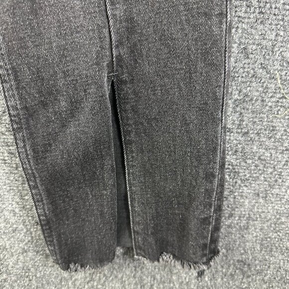 Abercrombie & Fitch Jeans Womens 28 The Skinny High Rise Black Cotton Stretch - Picture 3 of 9